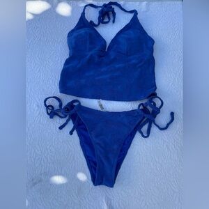 Samiol Elegant Royal Blue Bikini Set S B05